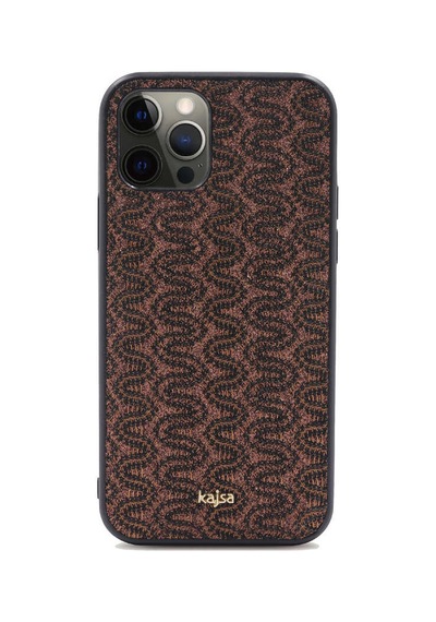 Kajsa Apple Uyumlu iPhone 12 Pro Max Kılıf Kajsa Glamorous Serisi Waterfall Pattern Kapak ZORE-219012