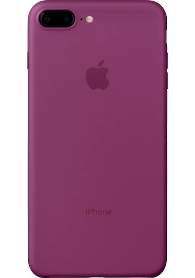 Newface Apple iPhone Uyumlu 8 Plus Kılıf Pp Ultra İnce Kapak - Pembe Diğer