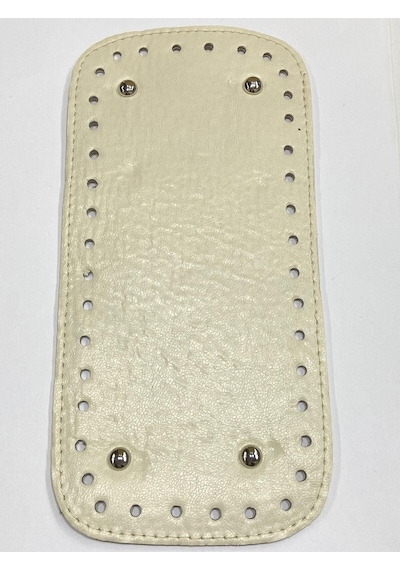 Karantuhafiye Çanta Tabanı / Büyük Boy / 12x25 Cm Krem Krem