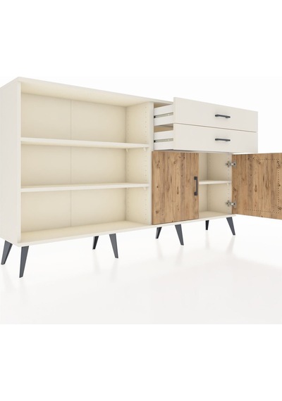 Arges Konsol 3 Raflı 2 Çekmeceli 2 Kapaklı 176x30x99 Aytaşı-çam/aytaşı Atlas Çam/aytası - Aytası Arges Konsol 3 Raflı 2 Çekmeceli 2 Kapaklı 176x30x99 Aytaşı-çam/aytaşı Atlas Çam/aytası - Aytası