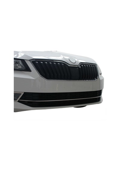 Skoda Super B8 Ön Tampon Çıtası Krom 2015 ve Sonrası