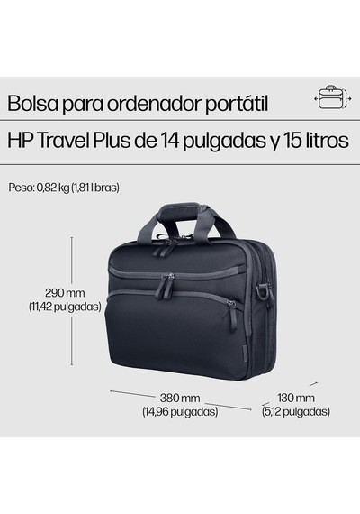 Hp 14 Travel Plus 15lt Laptop Çantasi Graphite Blue A2ce2aa Çok Renkli