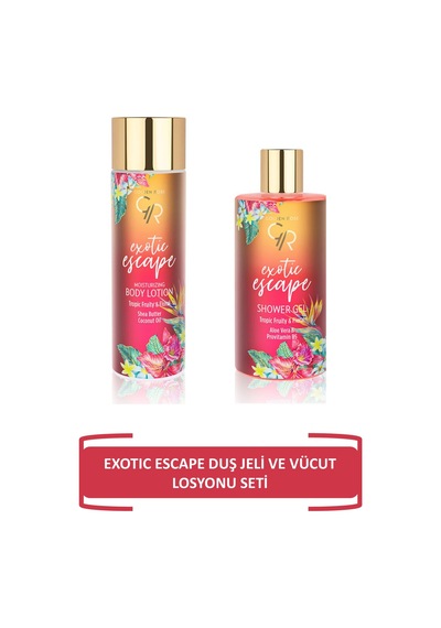 Exotic Escape Duş Jeli Ve Vücut Losyonu Seti
