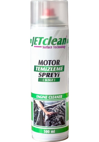 Jetclean 500 Ml Oto Motor Temizleme Spreyi Araç Bakım Sprey Susuz