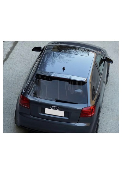 Audi A3 Hb 2003-2012 Pianoblack Spoiler İthal Abs Plastik