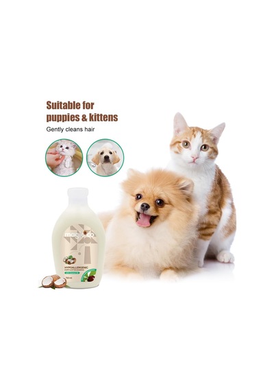 Hindistan Cevizli Hipoalerjenik Yavru Kedi Ve Köpek Şampuanı 710 Ml
