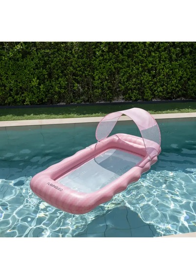 Flamingueo Tenteli Fileli Havuz Yatağı Belmondo Pink Pembe