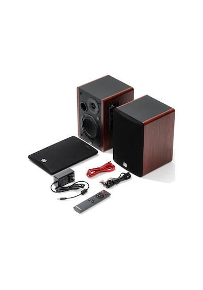 Presonus Eris Accent Yeni Nesil, Bookshelf Monitor - 4" Aktif, Ahşap Panelli Çift