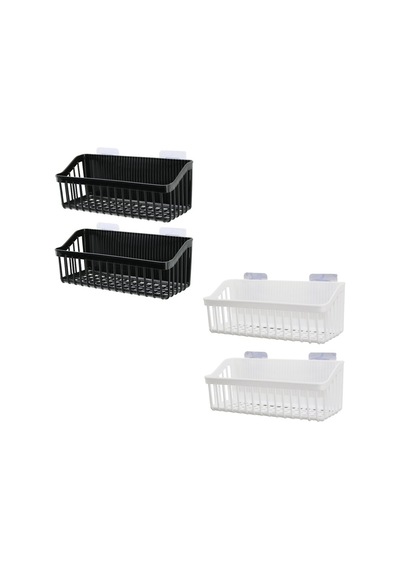 Mr-1482 Banyo Ve Mutfak Organize Seti 2 Parça, Siyah-beyaz - 20'li Paket