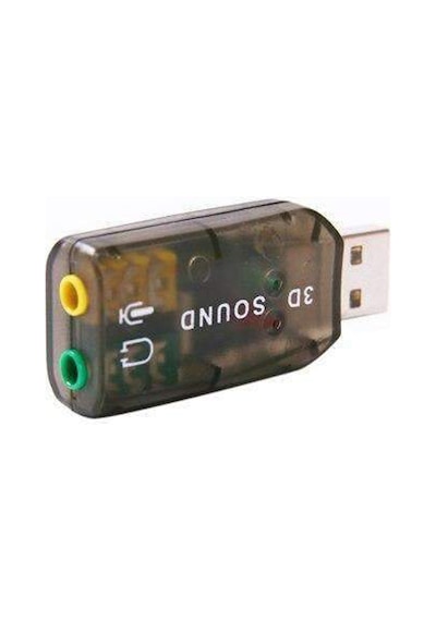 Wozlo 5.1 Virtual 3D USB Ses Kartı