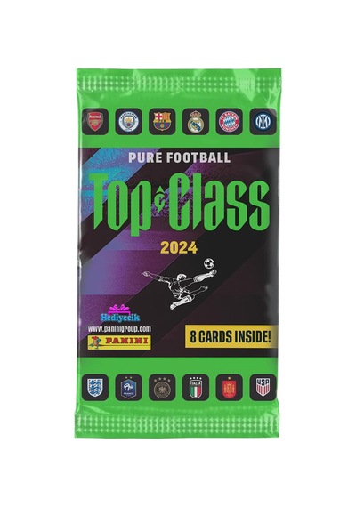 Hediyecik Panini Fifa Top Class 2024 Futbolcu Kartları 3 Paket 24 Kart
