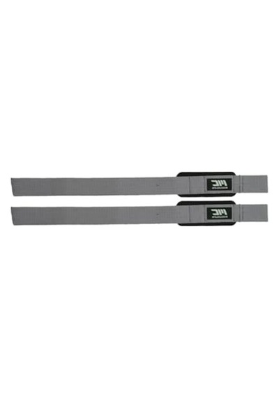 Gri Renkli Padded Lifting Straps, Güçlü Destek Altın