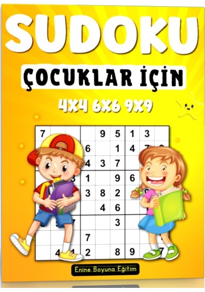 Çocuklar İçin Sudoku Kitap Seti 3 Kitap 2063