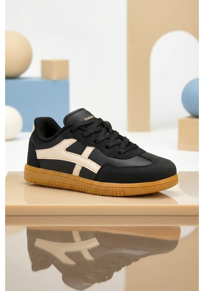 Dark Seer Kids Ds K Ruby Sneaker Günlük Spor Ayakkabı Siyah-bej