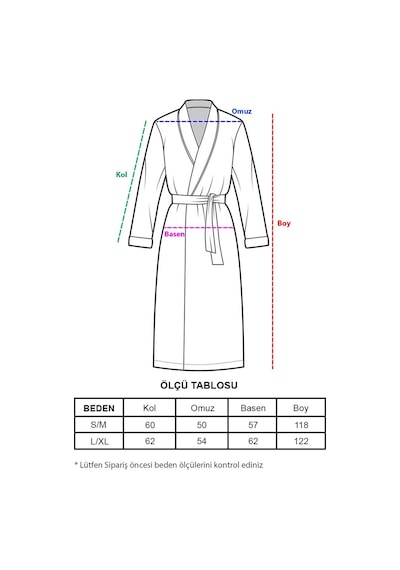 Unisex Kimono Müslin Bornoz + Havlu Seti Ekru-ekru Ekru