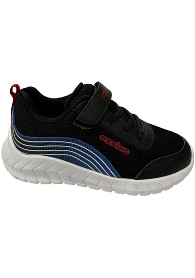 Pepino Fy23-1423 Siyah Saks Kırmızı Erkek Çocuk Spor Ayakkabı Siyah