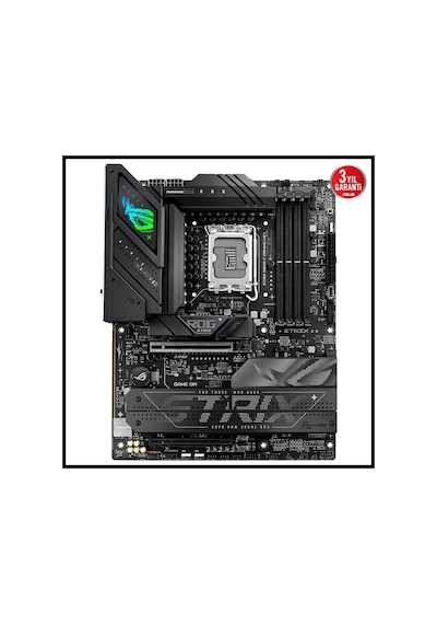 Asus Rog Strıx B860-f Gamıng Wıfı, 4xddr5, 4xm.2, Hdmı, Dp, Type-c, Wi-fi 7, Bluetooth V5.4, Intel C