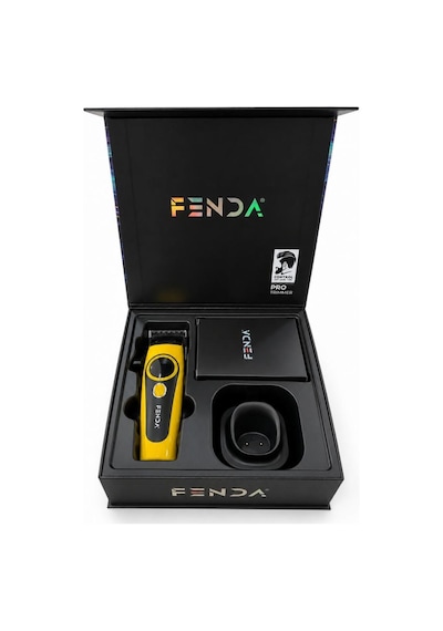 Fenda Profesyonel Standlı Göstergeli Saç Tıraş Makinesi 8500 Rpm Sarı Fndsklks0014s