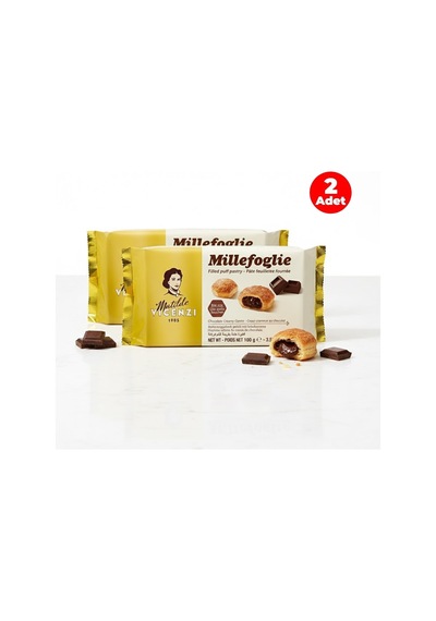 Matilde Vicenzi Millefoglie Çikolata Kreması Dolgulu Milföy Tatlı 100 G 2 Adet