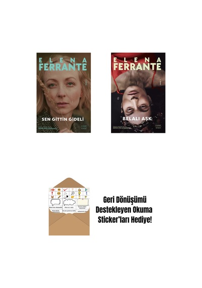 Sen Gittin Gideli + Belalı Aşk + Okuma Sticker'ları