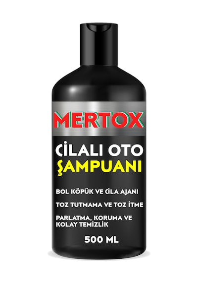 Mertox Cilalı Oto Şampuanı 500ml Temizleme Bakım Koruma