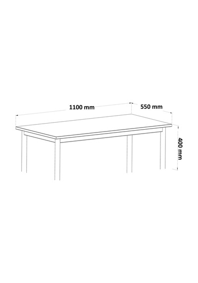 Cozy Orta Sehpa Atlantik Çam 110x55