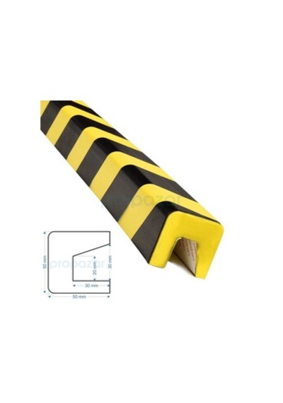 Puffyguard Profil Koruyucu V - Model V - 1 Metre 5x5cm Dış - 50x50x30x20x30mm