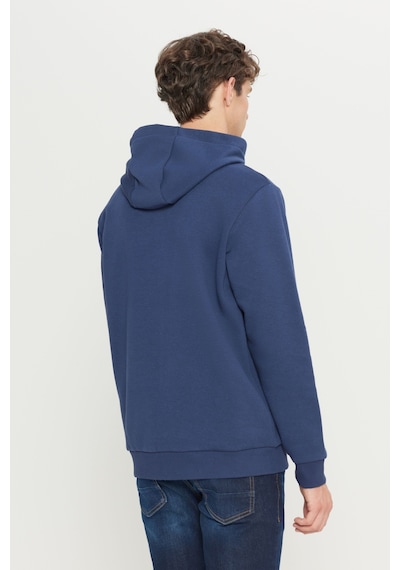 AC&Co / Altınyıldız Classics Erkek Standart Fit Normal Kesim Kapüşonlu Fermuarlı  Sweatshirt - Lacivert