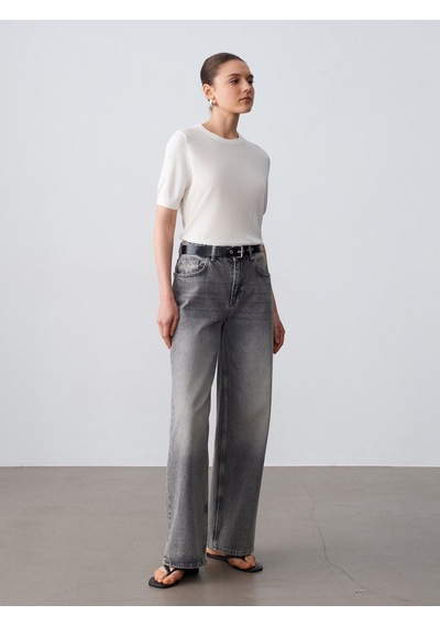 Dilvin 10872 Lyocell Karışımlı Minimal Bluz-ekru