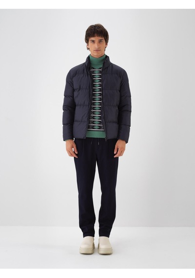 Lacivert Formunu Koruyan Regular Fit Mont 190540