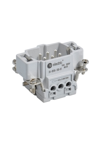 Tp Electric 24-0616-100-01 Vidalı Bağlantı 6x16a Fiş Çekirdek 1-6