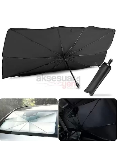 Megane 4 Uyumlu Oto Ön Cam Şemsiye Güneşlik Katlanabilir Uv Ve Isı Koruyucu Güneş Perdesi