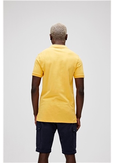 Bad Bear Pure Polo Yaka Erkek Tişört Sarı