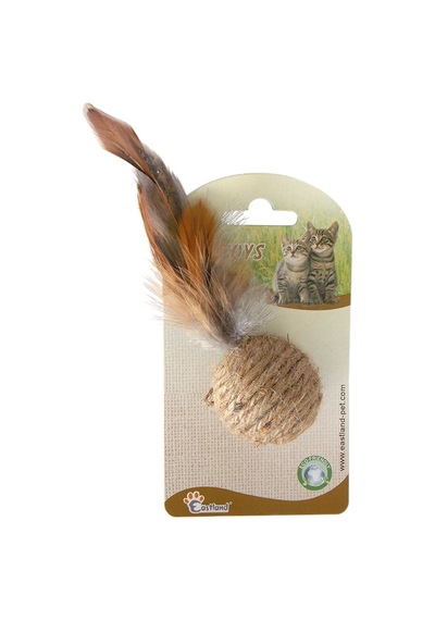 Eastland - 615 - Tüylü Top Kedı Oyuncağı - Aconcept - 4 Cm
