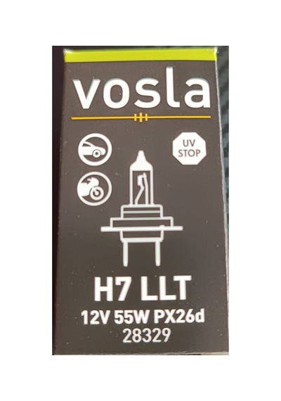 Vosla H7 12v 55w Halogen Far Ampülü Longlife Uzun Ömürlü