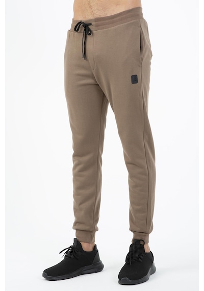 Maraton Sportswear Regular Erkek Ribana Paça Basic Kakao Eşofman Altı 21381-kakao Kahverengi