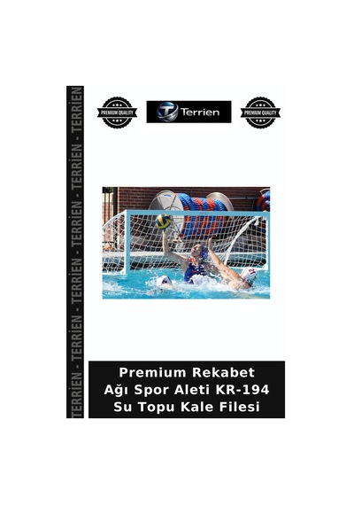 Premium Rekabet Ağı Spor Aleti Kr-194 Su Topu Kale Filesi