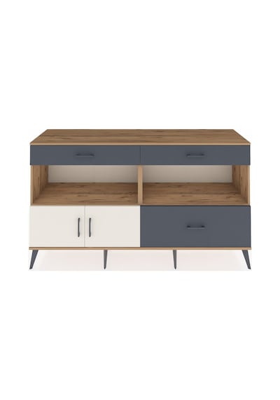 Hyperion Konsol 2 Raflı 3 Çekmeceli 2 Kapaklı 176x44x99 Çam-aytaş Çam-aytaşı/antrasit Hyperion Konsol 2 Raflı 3 Çekmeceli 2 Kapaklı 176x44x99 Çam-aytaş Çam-aytaşı/antrasit