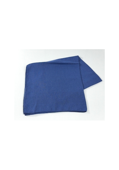 Miray Büyük Boy Pano Pamuk Eşarp - 120 X 120 - 0618 Saks Mavi