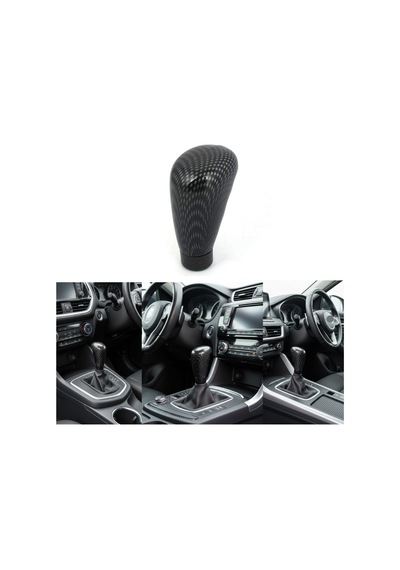 Manuel Vites Topuzu Üniversal Kaydırmaz Ergonomik Uzun Karbon Fiber Glz03702085 Karbon