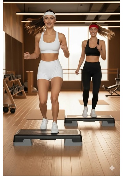 %100 Pamuklu Penye Esnek Yumuşak Spor Saç Bandı Süper İkili Takım Kırmızı-Beyaz