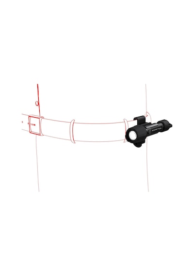 LEDLENSER P5R WORK EL FENERİ 502185 Siyah