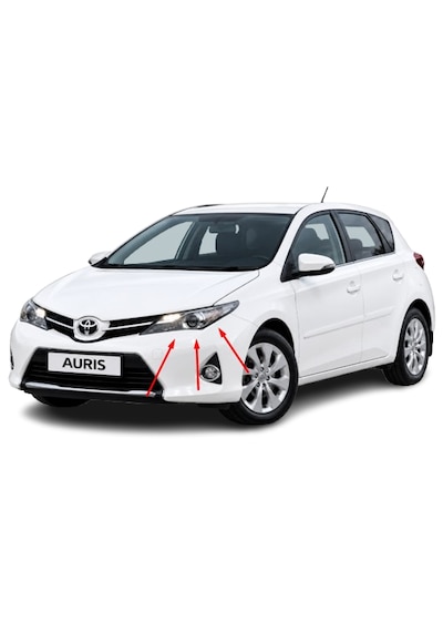 Toyota Auris 2013-2015 Arası Tyc Marka Ledli Sağ Ve Sol Far Takım 81130-02j61 / 81170-02j61