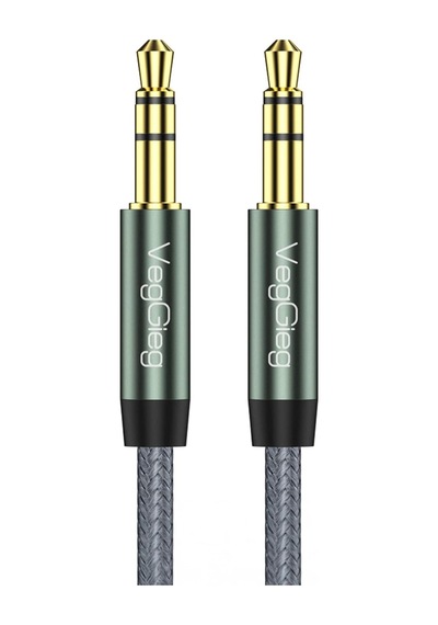3.5mm Jack Trs Hi-fi Örgülü Aux Ses Kablosu 3 Metre