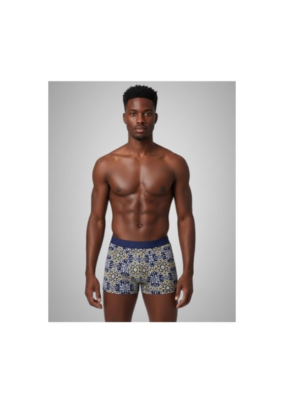 Harry Jons Erkek 6'lı Desenli Renkli Pamuklu Premium Paket Boxer Karışık Karışık