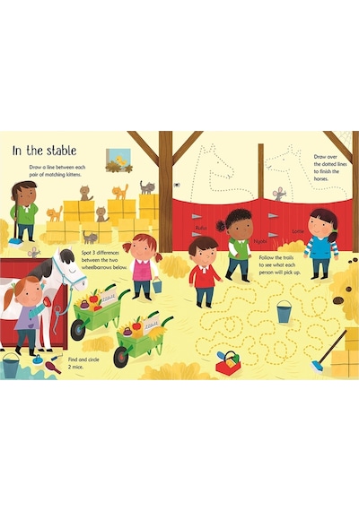 Wipe-clean Horse And Pony Activities