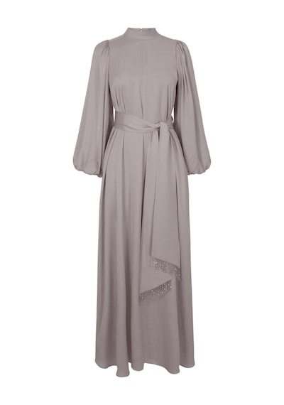 Senna New Ferrandız Dress Vizon Vizon