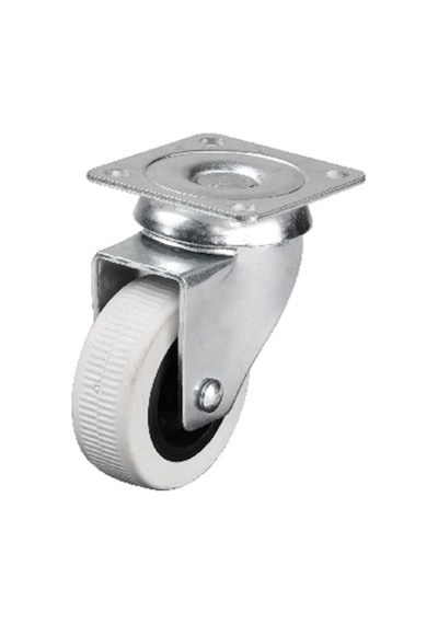 Hts 331 - 50x20 Mm Çift Bilyalı Tablalı Teker 4 Adet Çok Renkli