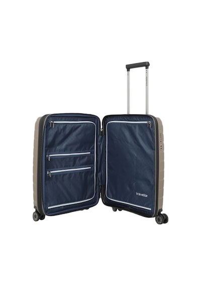 Travelite Air Base Trolley S Körüklü Kabin Boy Valiz Kahverengi