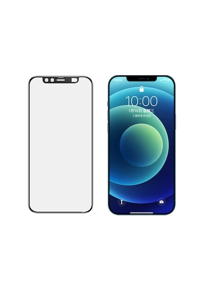 Zore İphone 12 Pro Uyumlu Secret Temperli Cam Ekran Koruyucu